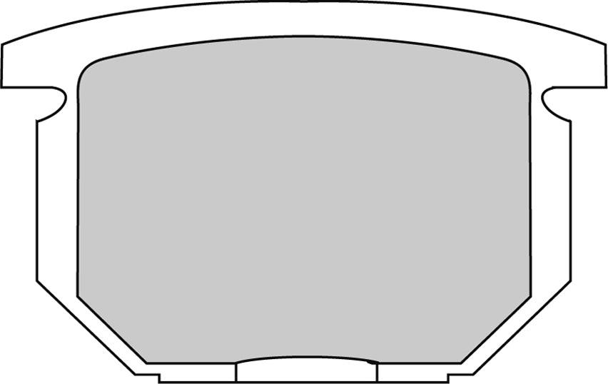 Plaquette de frein Semi-Métal Platinum Route/Off Road - R90