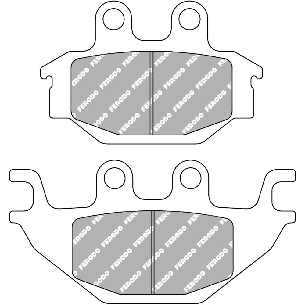 Plaquette de frein Semi-Métal Platinum Route/Off Road - R90