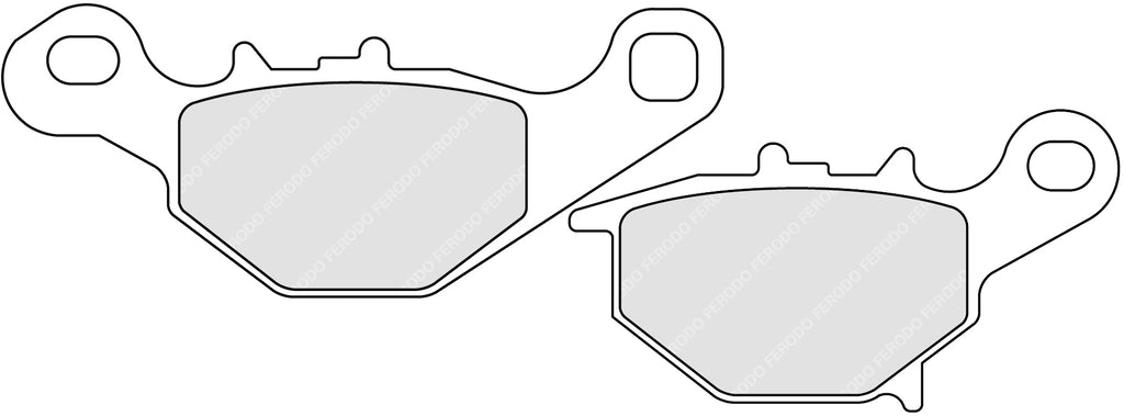 Plaquette de frein Métal Fritté Sinter Grip Off Road - R90