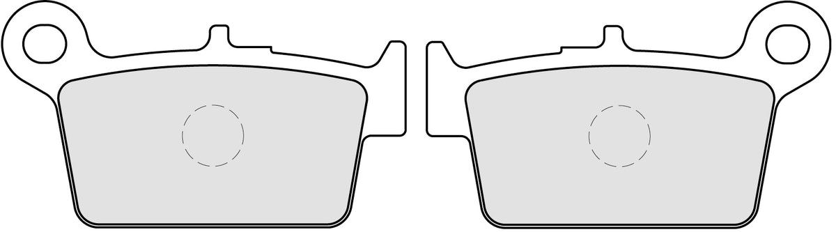 Plaquette de frein Semi-Métal Platinum Route/Off Road - R90