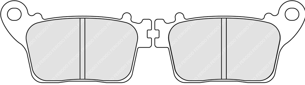Plaquette de frein Métal Fritté Sinter Grip Road - R90