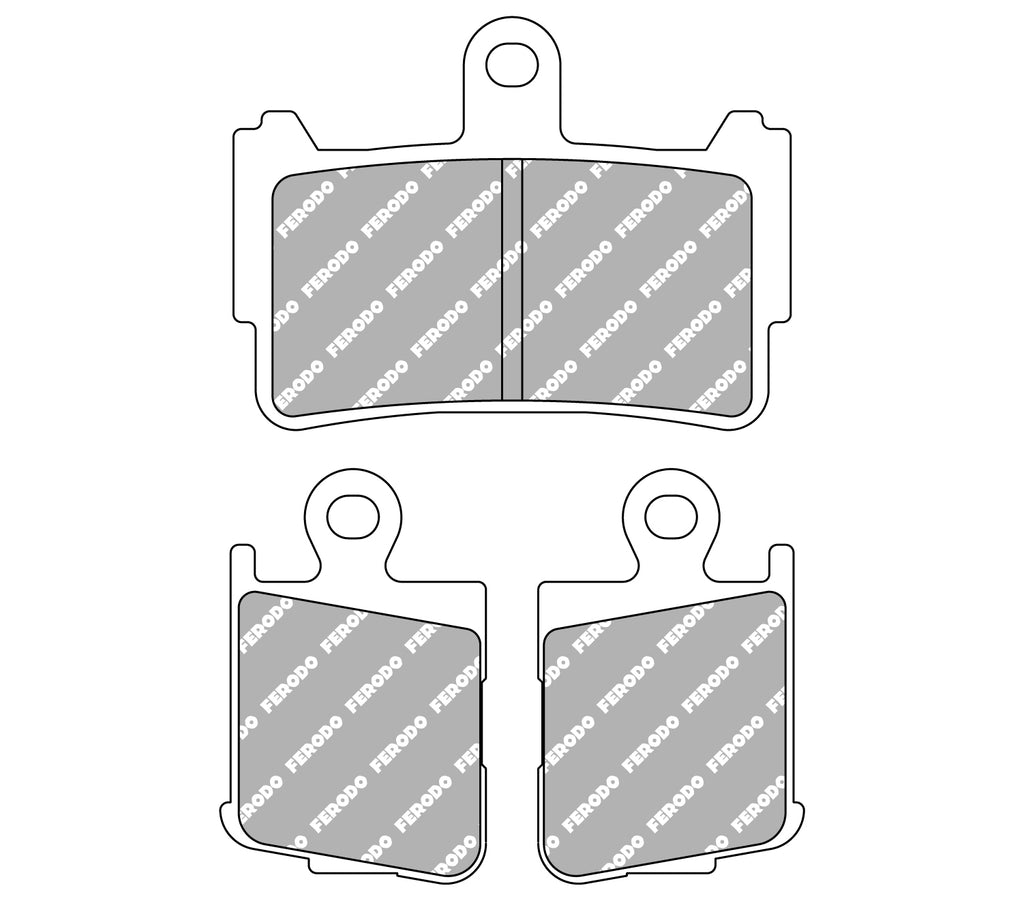 Plaquette de frein Métal Fritté Sinter Grip Road - R90
