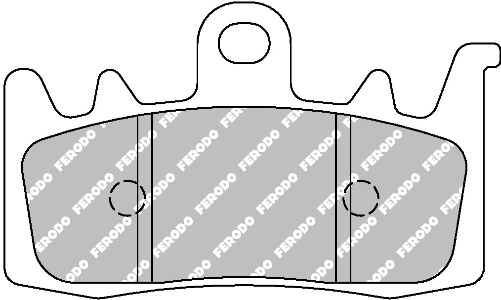 Plaquette de frein Métal Fritté Sinter Grip Road - R90 pour etrier BREMBO M4.32