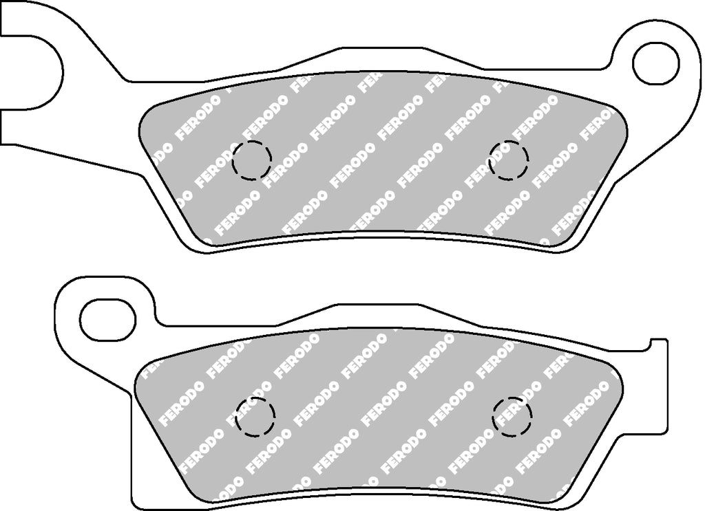 Plaquette de frein Métal Fritté Sinter Grip Off Road - R90