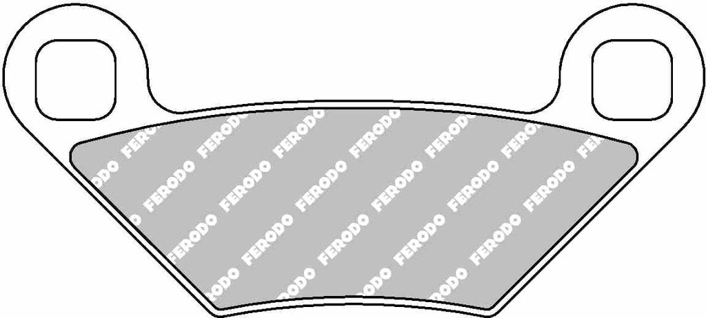 Plaquette de frein Métal Fritté Sinter Grip Off Road - R90