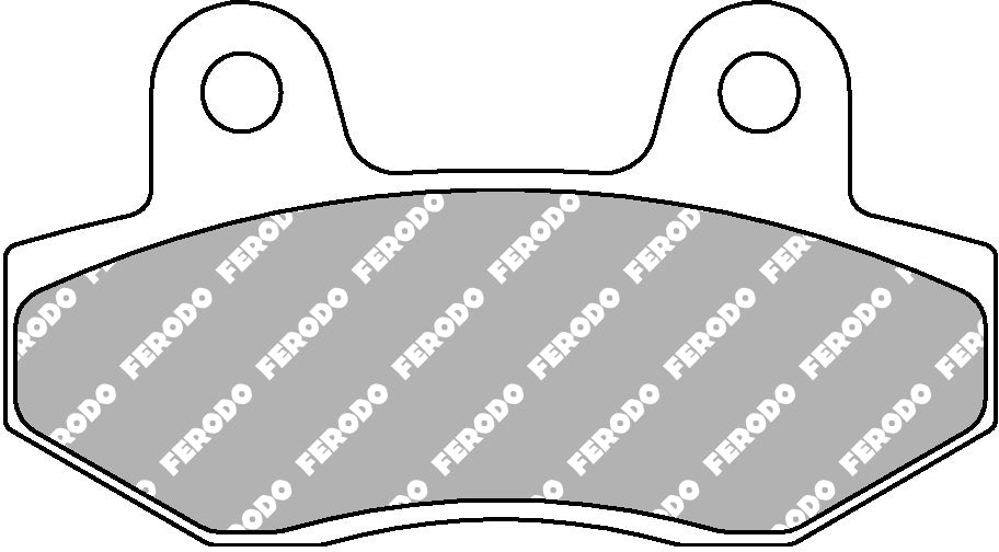 Plaquette de frein  FERODO Métal Fritté Sinter Grip Road - R90