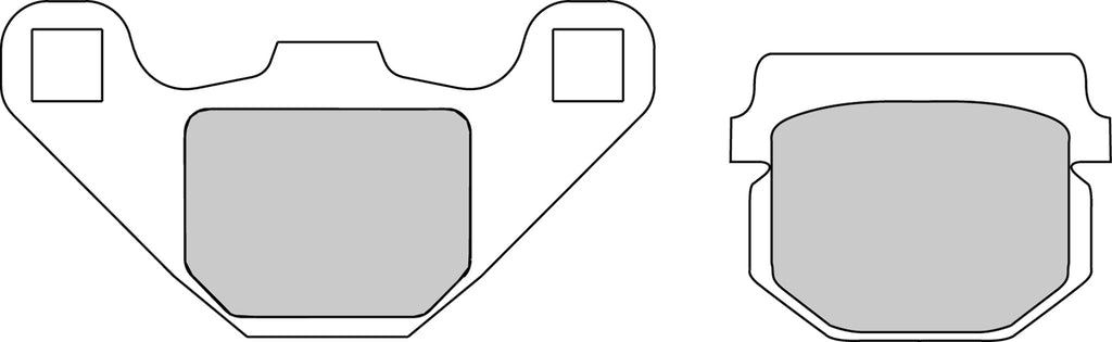 Plaquette de frein Métal Fritté Sinter Grip Off Road - R90