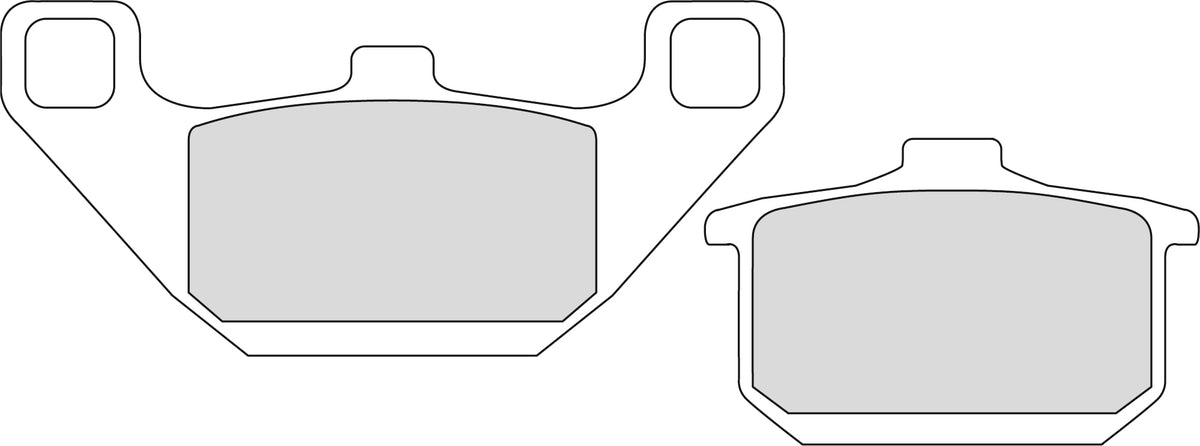 Plaquette de frein Semi-Métal Platinum Route/Off Road - R90