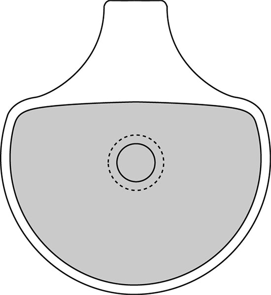 Plaquette de frein Semi-Métal Platinum Route/Off Road - R90