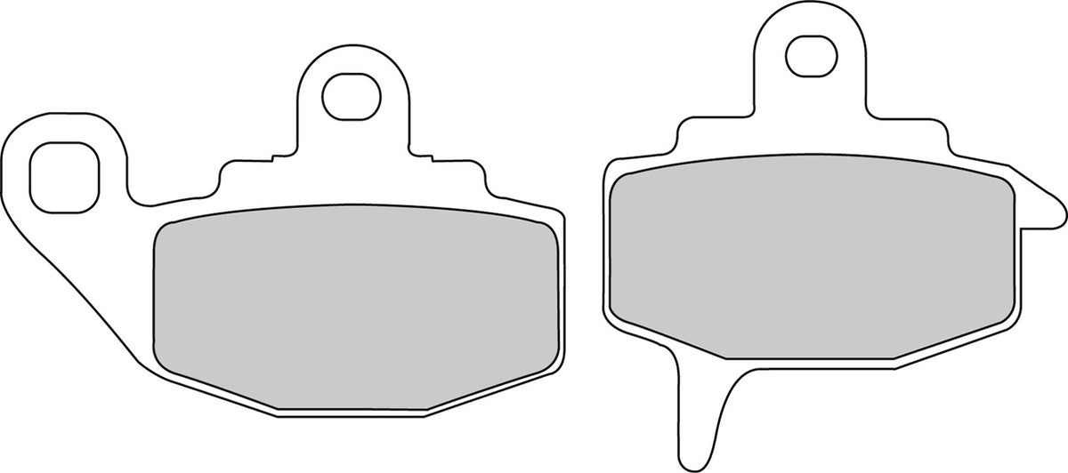 Plaquette de frein Semi-Métal Platinum Route/Off Road - R90