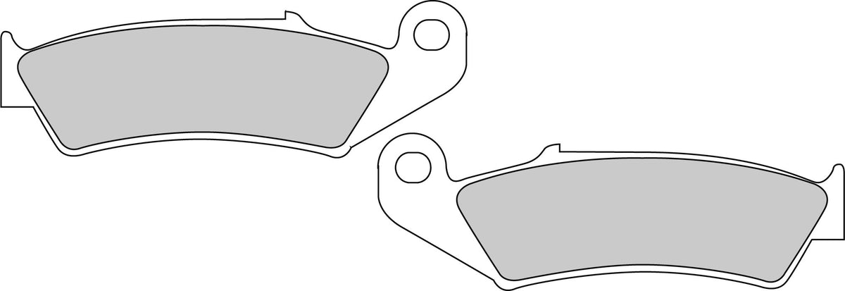 Plaquette de frein Semi-Métal Platinum Route/Off Road - R90