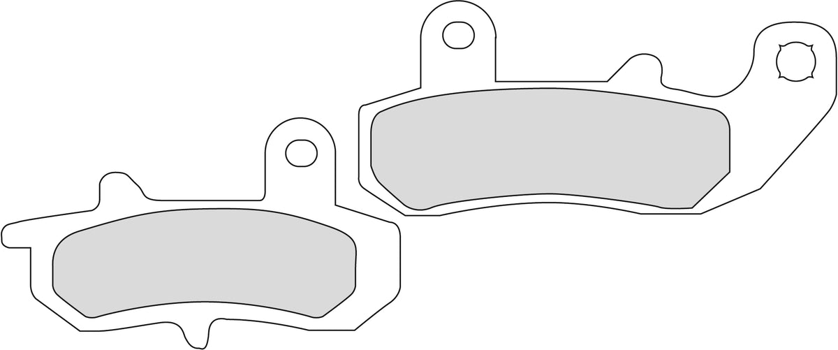 Plaquette de frein Semi-Métal Platinum Route/Off Road - R90