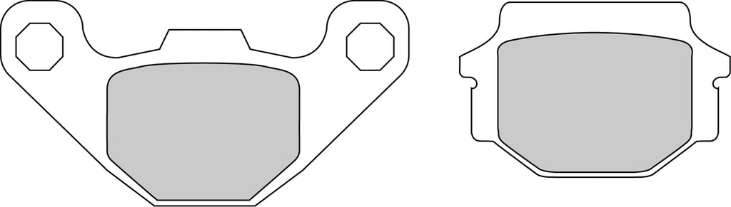 Plaquette de frein Semi-Métal Platinum Route/Off Road - R90