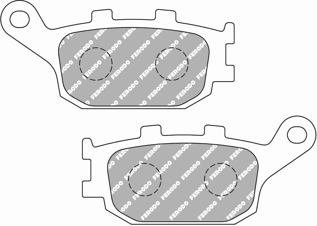 Plaquette de frein Semi-Métal Platinum Route/Off Road - R90