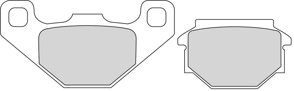 Plaquette de frein Semi-Métal Platinum Route/Off Road - R90