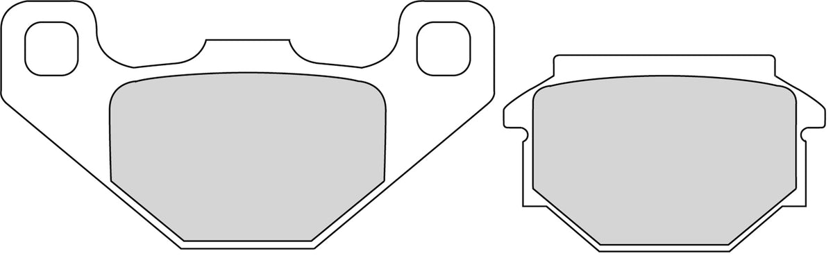Plaquette de frein Semi-Métal Platinum Route/Off Road - R90