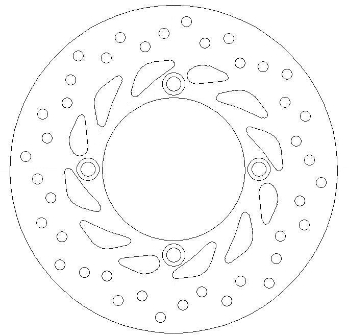 Disque de Frein Fixe HONDA - Homologué TÜV