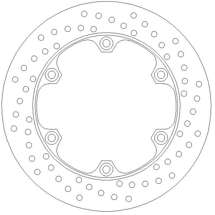 Disque de Frein Fixe HONDA - Homologué TÜV
