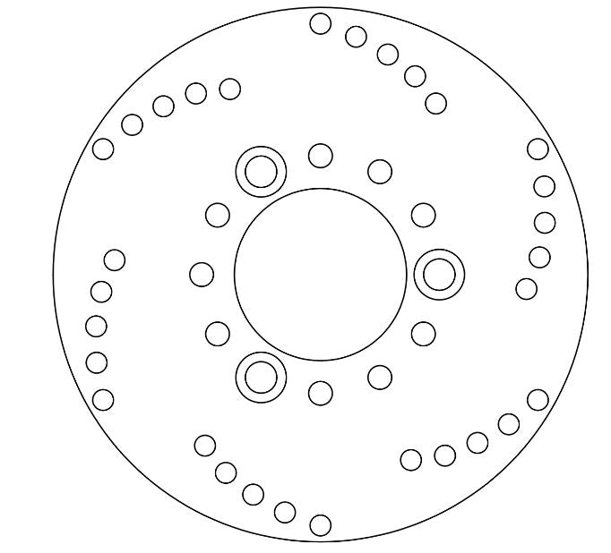 Disque de Frein Fixe KYMCO - Homologué TÜV