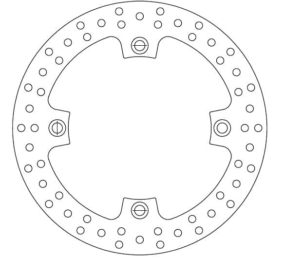 Disque de Frein Fixe HONDA - Homologué TÜV