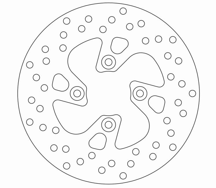 Disque de Frein Fixe YAMAHA - Homologué TÜV