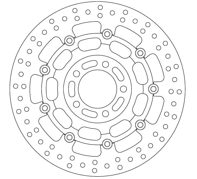 Disque de Frein Flottant SUZUKI - Homologué TÜV