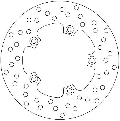 Disque de Frein Fixe APRILIA - Homologué TÜV