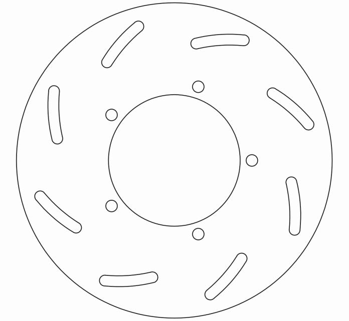 Disque de Frein Fixe PIAGGIO - Homologué TÜV
