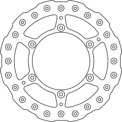 Disque de frein fixe