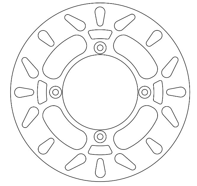 Disque de Frein Fixe SUZUKI - Homologué TÜV