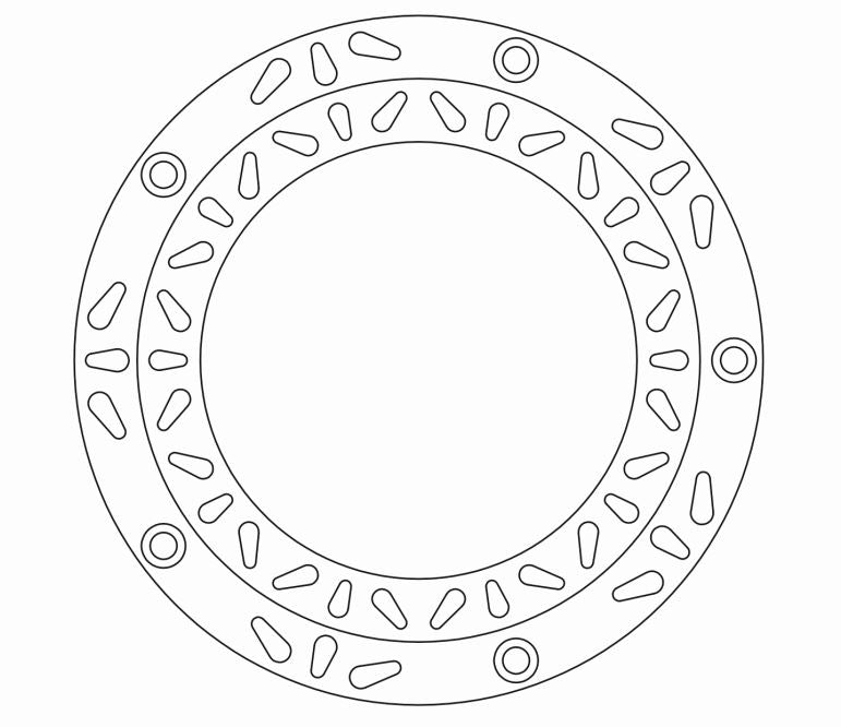 Disque de Frein Fixe SYM - Homologué TÜV