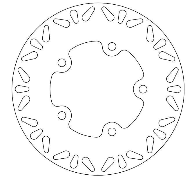 Disque de Frein Fixe SYM - Homologué TÜV