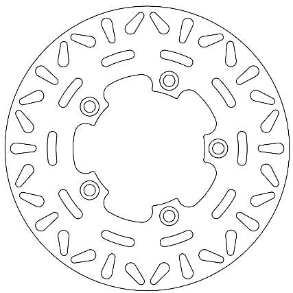 Disque de Frein Fixe KYMCO - Homologué TÜV