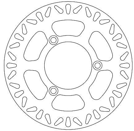 Disque de Frein Fixe SUZUKI - Homologué TÜV