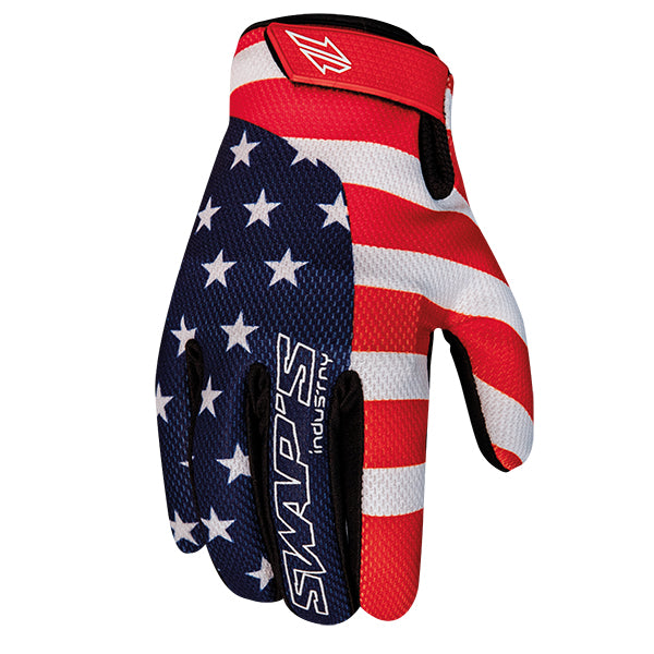 Gants Cross GAN095 2XL - Bleu Rouge Blanc - Homologué CE KP1 