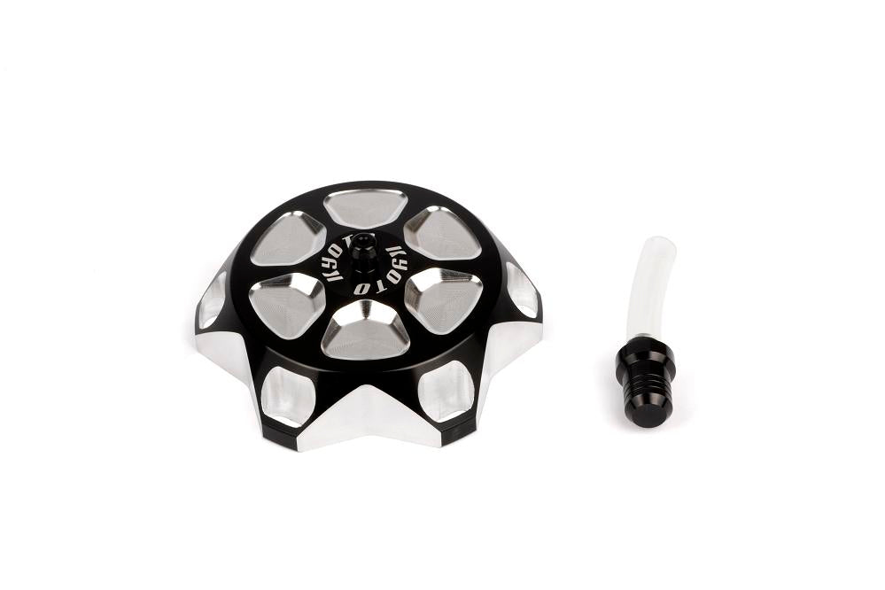 Bouchon de réservoir Yamaha YZ 85-250/ WR 250-450 anodisé Noir