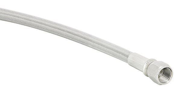 Durite 700mm - Raccords Pré Sertis Gaine Transparente