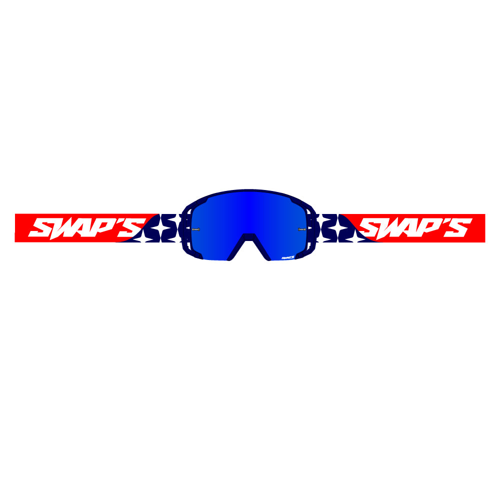 Masque Cross SWAPS SCRUB V2 - AMERICA ECRAN TRANSPARENT