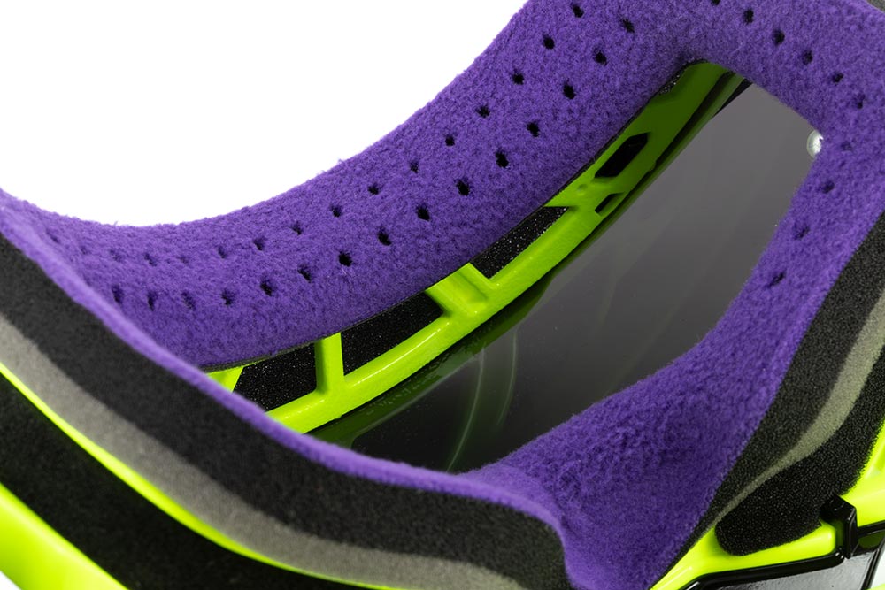 Masque cross AURUS LITE Jaune fluo