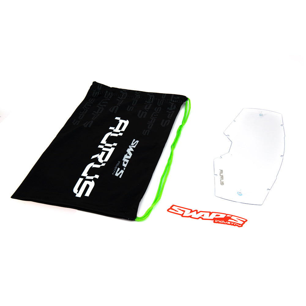 Masque cross AURUS LITE Jaune fluo
