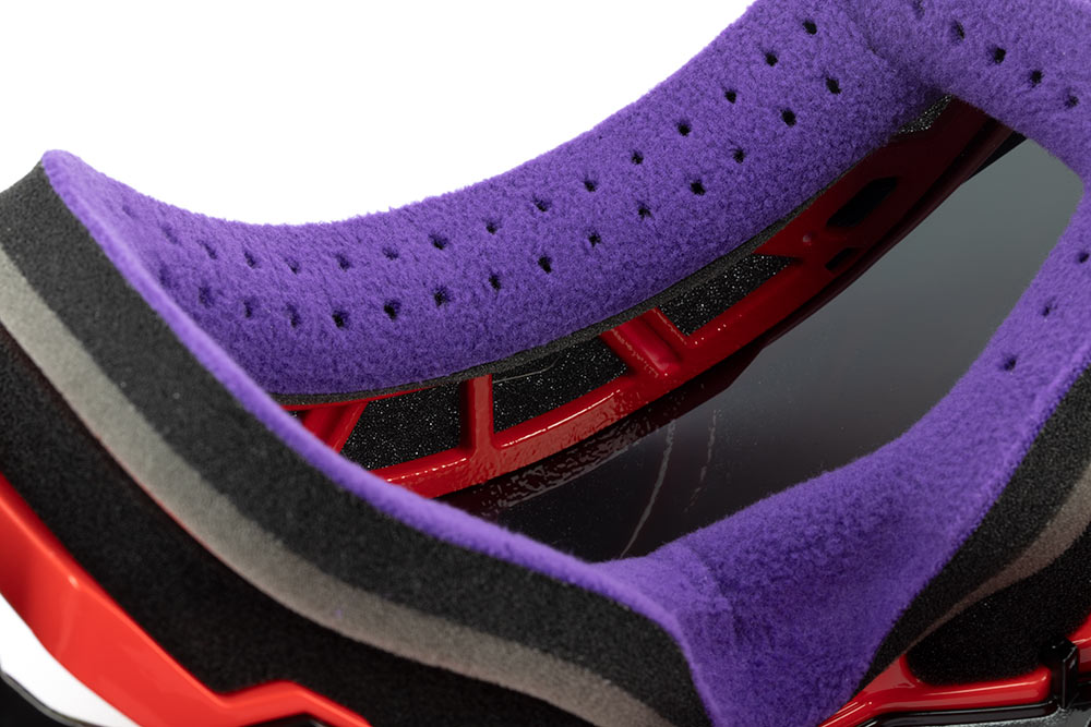 Masque cross AURUS LITE Rouge