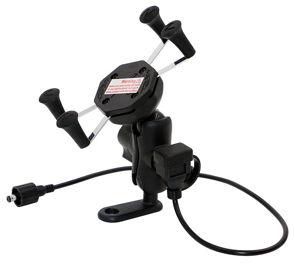 Support Rétroviseur pour Smartphone + USB Etanche