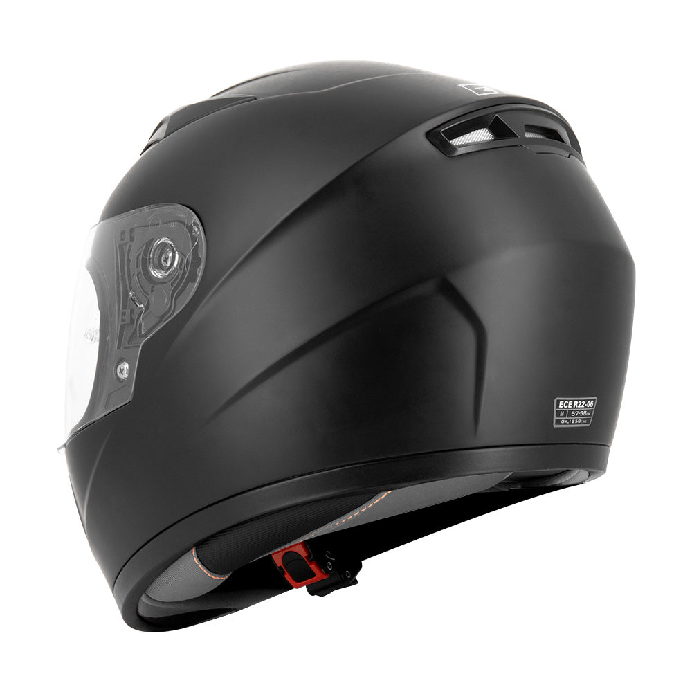 Casque enfant S446 SEEKER Uni Noir Mat M