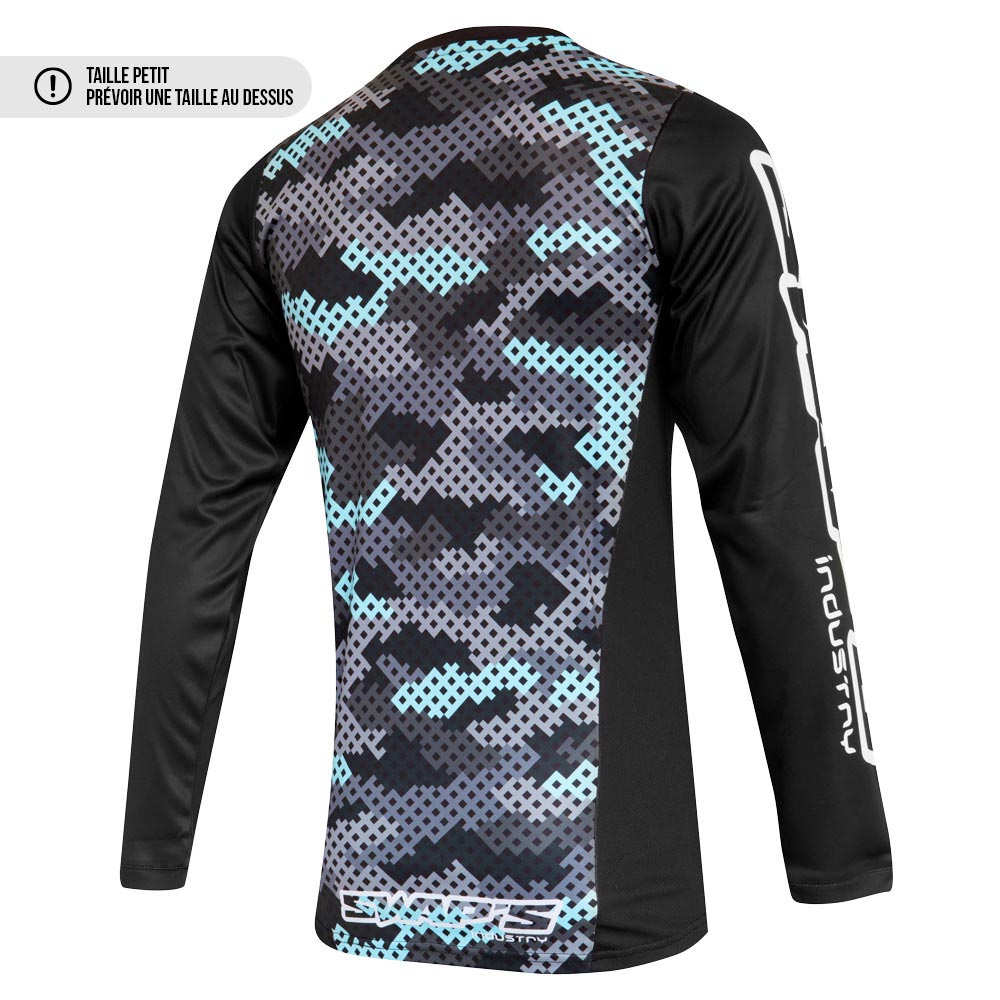 Maillot Cross CAMO KID - 10/11 ans
