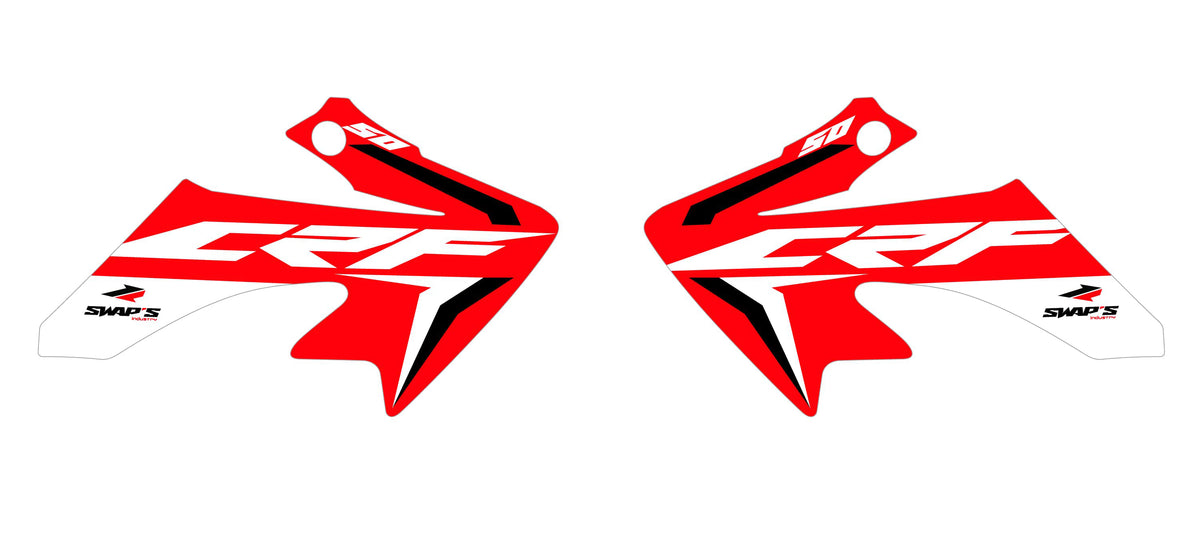Kit Déco Origine - HONDA CR-F – Rouge