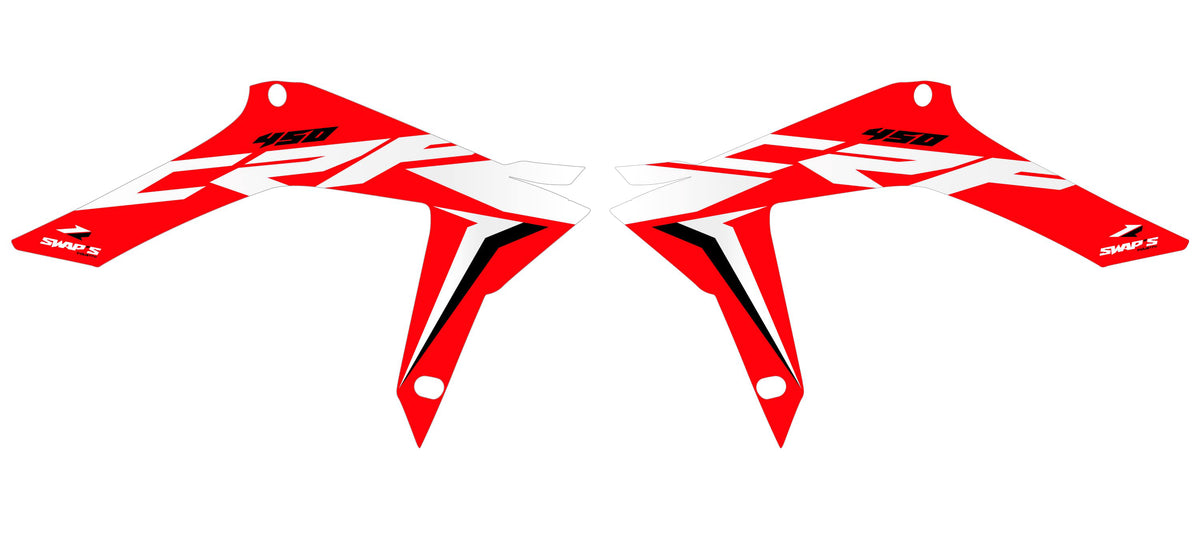 Kit Déco Origine - HONDA CR-F 450 – Rouge