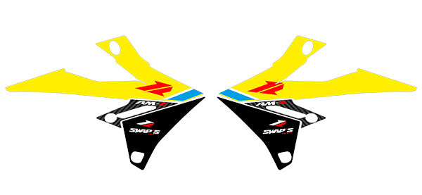 Kit Déco Origine - SUZUKI RM-Z - Jaune
