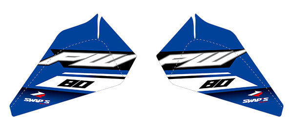 Kit Déco Origine - YAMAHA PW80  – Bleu