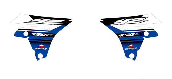 Kit Déco Origine - Yamaha YZ-F 250/450 - Bleu