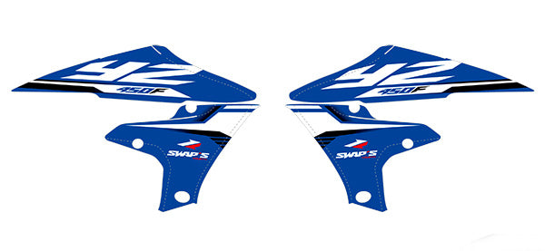 Kit Déco Origine - YAMAHA YZ-F 450 – Bleu